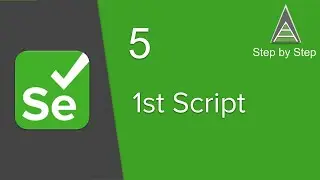 Selenium Beginner Tutorial 5 - How to write first Selenium script (java) - 5 Easy Steps