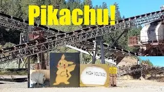Exploring Abandoned Mine! ( PIKACHU FOUND!!! )