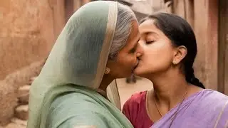 Best South Asian Mother and Daughter *Kisses* in a Village | Lesbian Kissing Video