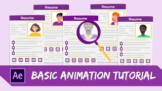 Basic Animation Tutorial in After Effects for Beginners
