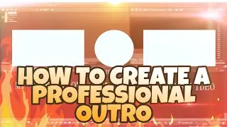 HOW TO CREATE A PROFESSIONAL OUTRO TEMPLATE | VEGAS PRO 15 | SV FX |
