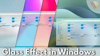 How to Get the Acrylic Effect and Glass,Blur,Mica Effects on Windows using ExplorerBlurMica