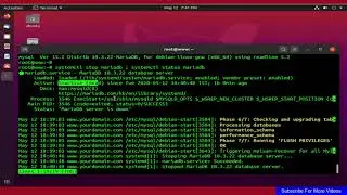 How To Reset Recover Change MySQL Or MariaDB 10.3 Root Password On Linux