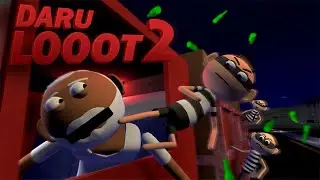 Daru Loot - Part 2 | Daaru Daaru | Hindi Comedy Story | Goofy Works Cartoon