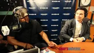 Dean Cain Talks Kissing Scene with Sanaa Lathan and working with Denzel Washington | Sway's Universe