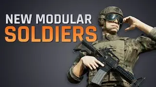 Modular Military Character Packs