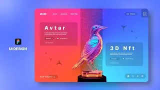 Visual Artist Website UI Design: Figma UI/UX Design Tutorial for Beginners