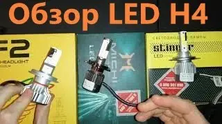 Обзор автомобильных светодиодных Led Ламп. Сравнение Лед ламп и ксенона.