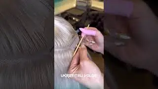 InvisiFusion – авторская запатентованная техника скрытого крепления 🔥 #hair #hairextensions