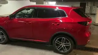 Changan cs55 plus, установка ветровиков