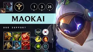 Maokai Support vs Leona - KR Challenger Patch 14.17