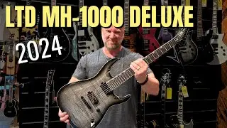 LTD MH 1000 Deluxe (2024 Model) - Metal Guitar