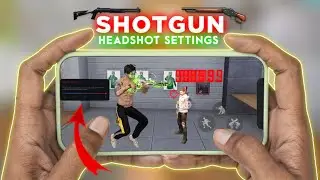 GOD Level SHOTGUN Headshot SETTINGS & TRICKS // M1887 Headshot tricks // M1014 Headshot Trick