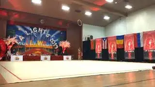 Виктория Оноприенко Обруч - LA Lights 2019