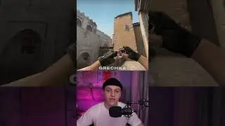 ИЗИ ДЫМ В ДВЕРИ НА Б (CS:GO) #shorts