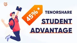 Tenorshare Educational Discount Offer  - Let's Get 45% Off for Tenorshare Products!
