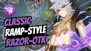 🐺 CLASSIC RAZOR-OTK WITHOUT HYPERMAGIC??? 🐺 | Genshin Impact TCG