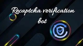SERVER RECAPTCHA BOT DISCORD || NO CODING || GAMING WITH GL