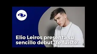 Elio Leiros, nueva promesa del género urbano, presenta ‘Te Fuiste’ - Caracol TV