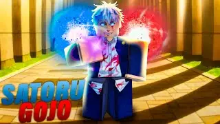 NESSE '' JOGO DE JUJUTSU KAISEN DO ROBLOX '' TEM TODOS OS PODERES DO SATORU GOJO!! (IGUAIS DO ANIME)