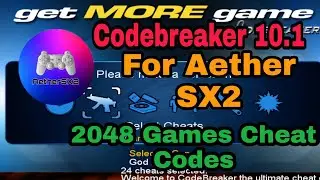 How to use Codebreakar 10.1 on Aether SX2 Emulator 2048 Games Cheat Codes