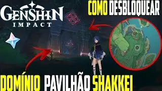 How to UNLOCK SHAKKEI Pavilion Domain in Inazuma - Genshin Impact