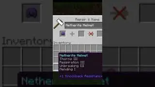 Minecraft : Best Enchantments for your Helmet