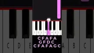 Amazing Grace (Easy Piano Tutorial - One Hand)
