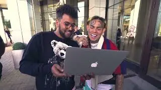 Гений репа 6IX9INE смотрит клип MORGENSHTERN / 6IX9INE watching a clip MORGENSHTERN #shorts