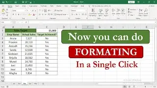 Excel Macros to Format Data | How to create Macros in Excel