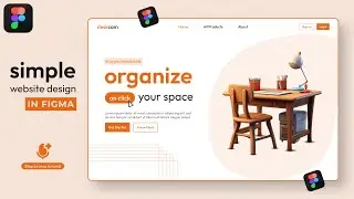 Simple Website Design Figma Tutorial || FREE RESOURCES || DVxUI