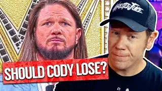 Should Cody LOSE The Title To AJ Styles? Ask WrestleJuice