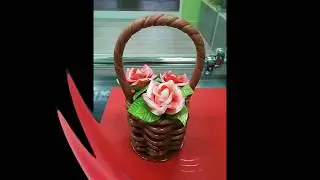 Цветы из карамели.
