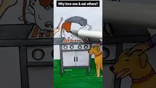 Why love one & eat others? 🐮🐔🐷 