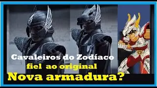 CAVALEIROS DO ZODÍACO FILME LIVE ACTION! Saint Seiya MAIS PRÓXIMO DA ARMADURA ORIGINAL
