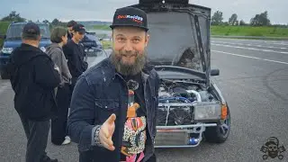 Этот дешёвый Мерседес создан для дрифта!