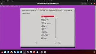 Dpkg-reconfigure tzdata - Configura 
