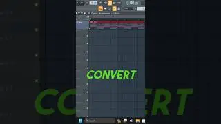 Convert Any MIDI Into Audio sample In FL Studio