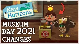 Animal Crossing New Horizons - MUSEUM DAY 2021 CHANGES (Full Event Guide)