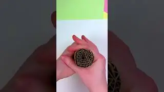 🌹 Let's Roll a Cardboard Tube and Make a Beautiful Rose Picture! Try It! 🌹✨🎨