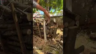 Kış kampına hazırlık 🪵🪚