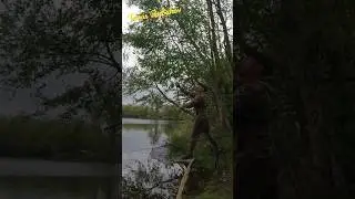 Заброс карпового вудилища #українськийконтент #karpfishing