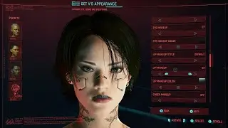 CYBERPUNK 2.0 | GOTH ASIAN FEMALE CHARACTER CREATION