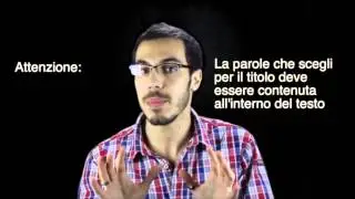 #1 - Scrivere Canzoni - Come Scrivere il Titolo di una Canzone
