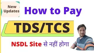 Tds payment through income tax portal, How to pay TDS, How to pay TCS,|| TDS Payment online.