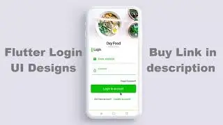 Flutter Login UI designs - 6+ different login templates