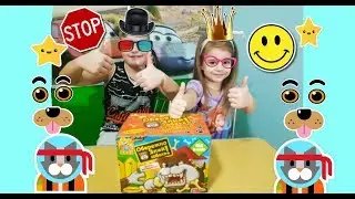Распаковка и обзор игра Осторожно злая собака! Обережно злий собака!