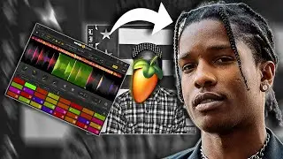 Making a Asap Rocky x Clams Casino Type Beat | Fl Studio Cookup