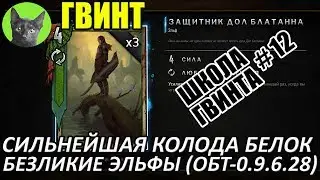 Школа Гвинта #12 - Скоя'таэли (Белки). Сильнейшая колода - 