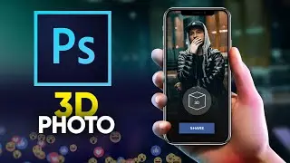 Create 3D Photo Using Photoshop 2020 - FAST